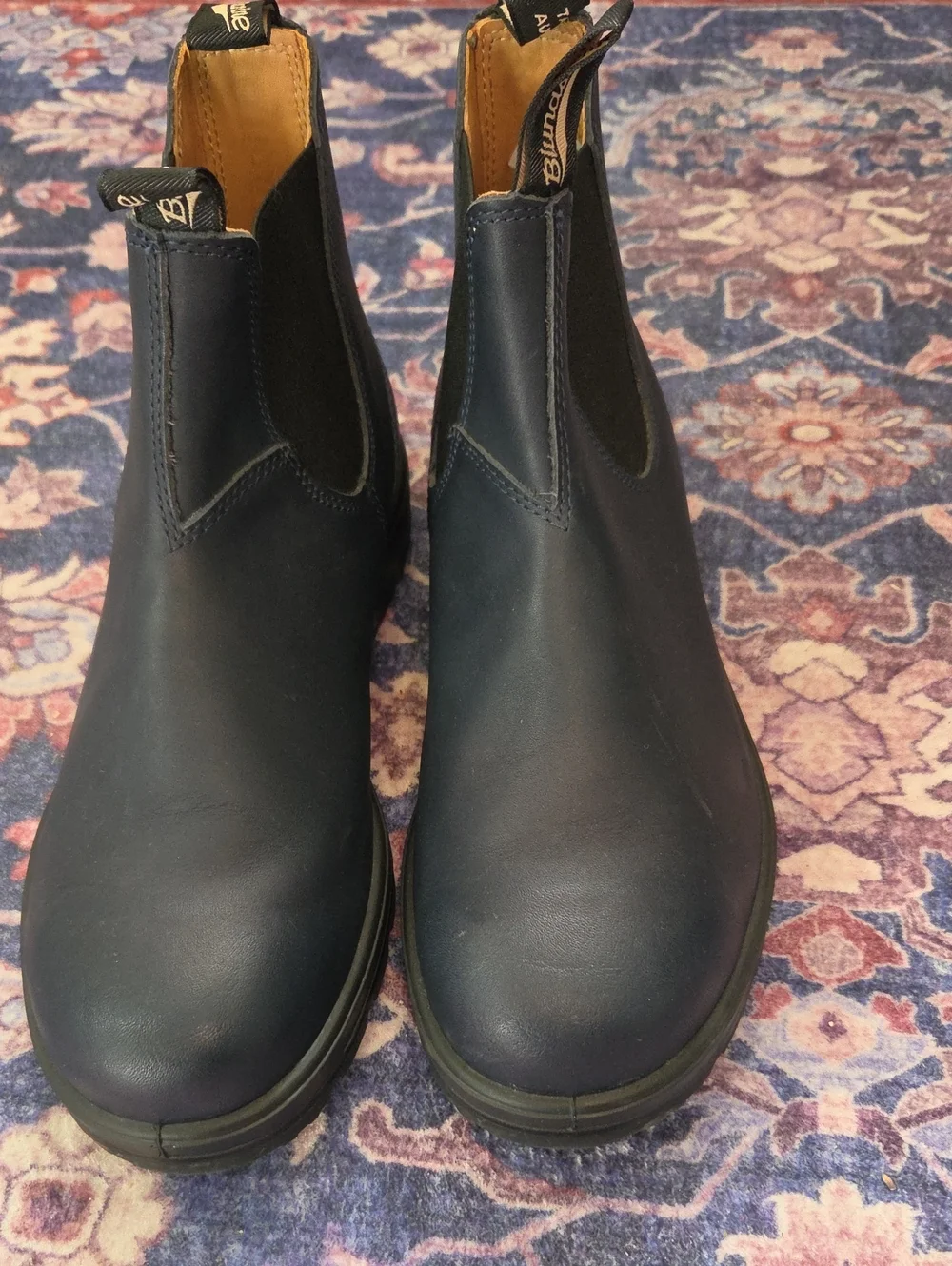 Blundstone Men's Chukka Boots - Navy Black Elastic